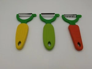 Sparschäler Spargelschäler Gemüseschäler Kartoffelschäler Schäler 3er Set Klinge - Bild 1 von 12