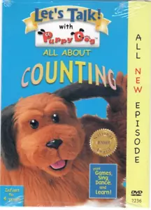 Let's Talk with Puppy Dog All About Counting DVD - Picture 1 of 2