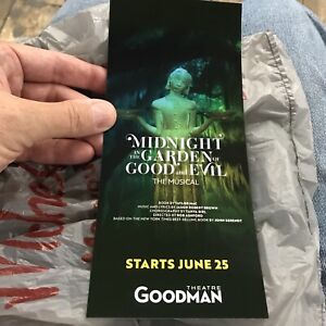 Midnight In The Garden Of Good And Evil Musical Flyer Pre Broadway Ready 2 Frame