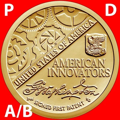 2018 P&D A&B AMERICAN INNOVATION INTRODUCTORY DOLLAR UNCIRCULATED 4 COIN SET - Image 1 of 4