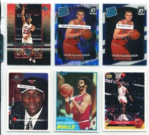 Michael Jordan, Markkanen Rookie Panini Prizm Bulls Team Sets 74 Card Lot B READ - Picture 1 of 10