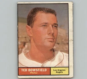 1961 Topps Baseball Ted Bowsfield #216 - Los Angeles Angels (T2) - Bild 1 von 2