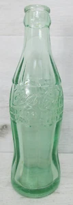 Coca-COLA grüne Glasflasche PAT D-105529 Hobble Skirt Alexandria, Minnesota - Bild 1 von 15