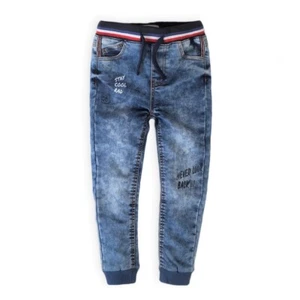 ♥ MINOTI ♥ Jungen Jeans Hose CHILL 6 blue denim Gummibund Gr.92-128 ♥ - Bild 1 von 1