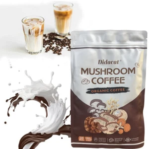 Mushroom coffee - lion's mane, chaga, cordyceps, reishi,shiitake 180g - Picture 1 of 8