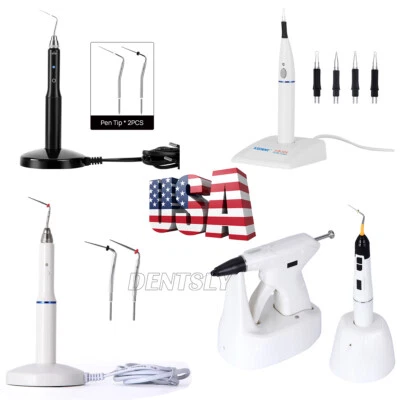 Sistema de obturación endodoncia dental pluma calentada/cortador de gutapercha - Imagem 1 de 4