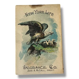1893 New York Life Insurance World's Fair Pocket Calendar Advertising Give-Away - Picture 1 of 8