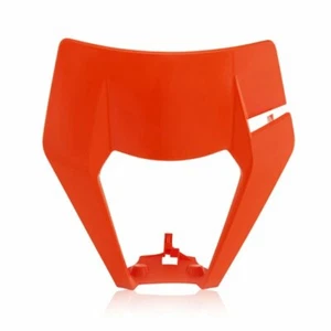 RTECH FRONT HEALIGHT MASK KTM EXC/EXC-F 250-500 ORANGE - Picture 1 of 1
