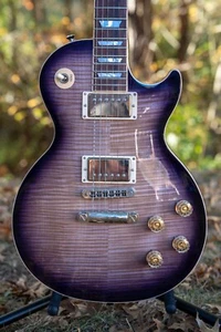 Gibson Les Paul Traditional 100th Anniversary Purple Burst - RARE - Picture 1 of 17