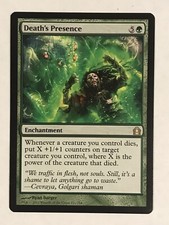 Death’s Presence SP Return to Ravnica MTG