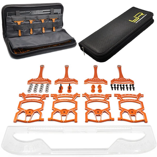 Yeah Racing YT-0140OR Universal Set Up System Ver.3 Orange For 1/10 On Road Car - Image 1 of 4