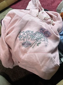 1990’s Women’s Vintage Harley Davidson Hoodie - Picture 1 of 4