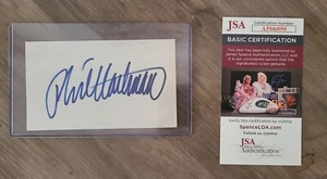 PHIL HARTMAN SIGNED AUTOGRAMM JSA ZERTIFIZIERT INDEX KARTE - Bild 1 von 6