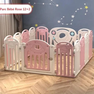 Laufstall Baby Laufgitter Baby Aktivitätszentrum Faltbar Absperrgitter Playpen - Bild 1 von 16