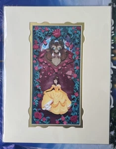 2025 Disney Parks Beauty & The Beast West Wing Ryan Riller 14x18” Print - Picture 1 of 2
