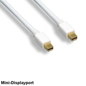 6ft Mini DisplayPort 1.2 Cable 4Kx2K Male to Male for Mac HDTV Monitor Display - Picture 1 of 1