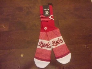 Cincinnati Reds NEU Herren große Stance Paar Socken 9-13 - Bild 1 von 2