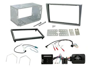 CTKVX09 DOUBLE DIN FASCIA STALK ADAPTOR FOR VAUXHALL MERIVA SIGNUM TIGRA VECTRA - Picture 1 of 1