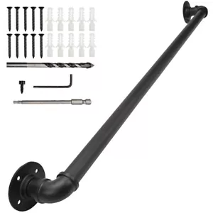 100-300cm Edelstahl Handlauf Treppengeländer Geländer Wandhandlauf Treppe DE - Bild 1 von 22