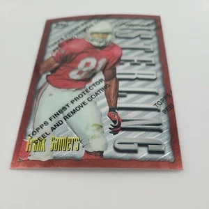 1996 Topps Frank Sanders #139 Finest Sterling Arizona Cardinals Football Karte - Bild 1 von 2