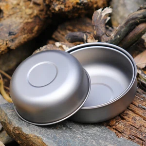 Pure Titanium Household Bowl Multi-capacity Portable Can Be Set - Picture 1 of 9