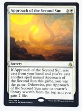 MTG Approach of the Second Sun Amonkhet Magic The Gathering NM