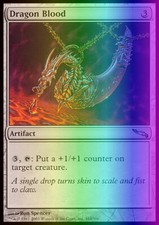 Magic the Gathering MTG Dragon Blood (163) Mirrodin   LP FOIL