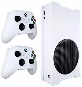 Xbox Series S Wandhalterung - weiß - sichere Montage unter dem Schreibtisch - Q-View - Bild 1 von 16