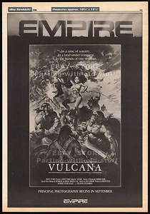 VULCANA__Stampa commerciale originale 1986 annuncio/poster_promozione proiezione__foto impero - Foto 1 di 1