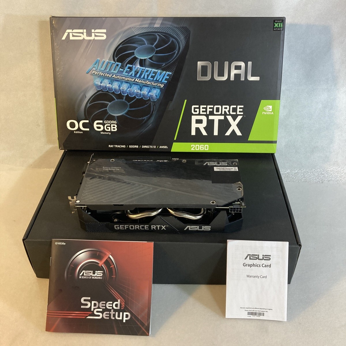 ASUS NVIDIA GeForce RTX 2060 NVIDIA Computer Graphics Cards ASUS NVIDIA GeForce RTX 2060 NVIDIA Computer Graphics Cards