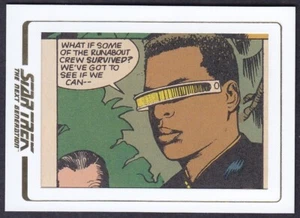 STAR TREK TNG PORTFOLIO PRINTS S1 COMIC ARCHIVE CUT CARD AC63 - Picture 1 of 2