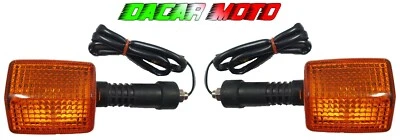 COPPIA FRECCE FRECCIA HONDA XL 125 RM 1985 1986 1987 ANTERIORE E POSTERIORE - Image 1 of 3