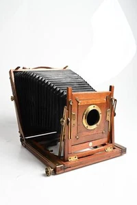 J. Biddle Manchester Wooden Whole Plate Camera [Parts/Repair] #573 - Picture 1 of 8
