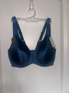 Dillards Wacoal 34DD T-Shirt Bra Teal Excellent Womens Girls Ladies New W Tags - Picture 1 of 2