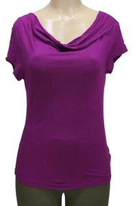 Suzie in the City Women's Top Short Sleeve Purple Size S - Picture 1 of 5