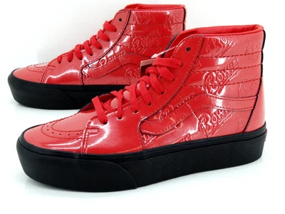 Vans David Bowie SK8-Hi Platform 2 Ziggy Zapatillas Calzado Talla 36,5 UK 4 - Imagen 1 de 4