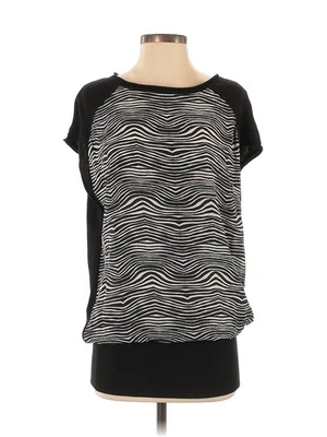 NWT Pierre Balmain Women Black Short Sleeve Top 42 eur - Image 1 of 2