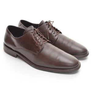 Hombres Lloyd Alemania Tino Puntera Redonda Oxfords 11 F/12 M Cuero Marrón Zapatos Derby - Imagen 1 de 8