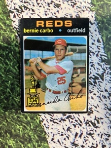 Béisbol Topps 1971 Bernie Carbo #478 excelente estado envío bajo costo  - Imagen 1 de 2