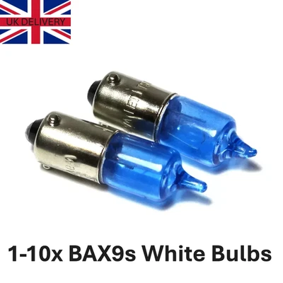 1-10x BAX9S [H6W/433c] 6w Bright White Xenon Signal Sidelight Bulbs 12V UK - Image 1 of 2
