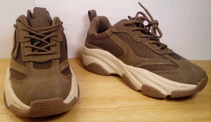 NUEVO CON ETIQUETAS Madden NYC Para hombres Papá Moda Tenis Marrón Talla 9 - Imagen 1 de 10