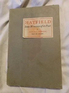 Bishop's Hatfield Jocelyn J Antrobus 1912 Inscribed By Author  - Bild 1 von 11