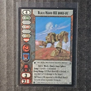 Black Hawk-KU BHKU-0C, 1996-1998 Battletech CCG Crusade Set - Picture 1 of 2