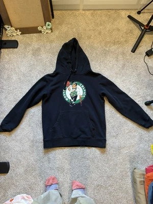 Fanatics Boston Celtics Kyrie Irving Black Hoodie Size M - Image 1 of 3