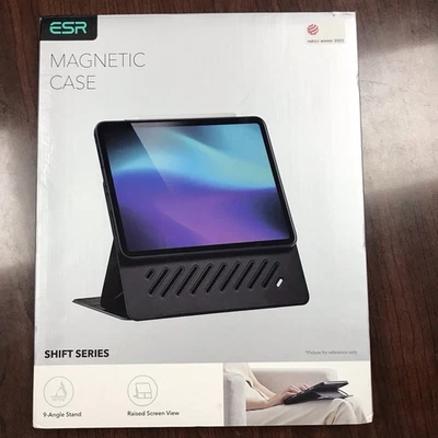 ESR Magnetic Case Shift Series iPad Pro 12.9 (6th/5th Gen) Stand Raised RED - Image 1 of 4