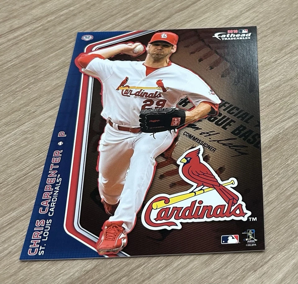 Chris Carpenter St. Louis Cardinals Removable/ Reusable Fathead MINI Sticker - Image 1 of 1