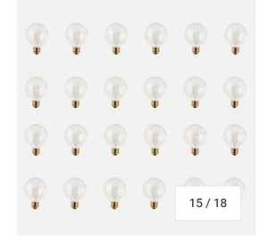 Case Case Case Sale. 24 G25 40w Medium Base Clear Bulb.  - Picture 1 of 6