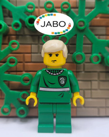 (S2/9/5) Lego Harry Potter hp020 Draco Malfoy Green Quidditch Uniform 4726