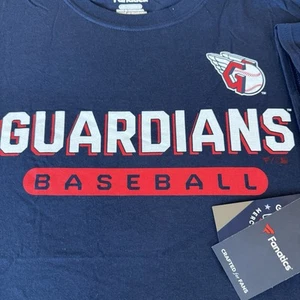 Cleveland Guardians - 3XL T-Shirt - MLB Genuine Merch - Fanatics Tags - Picture 1 of 3