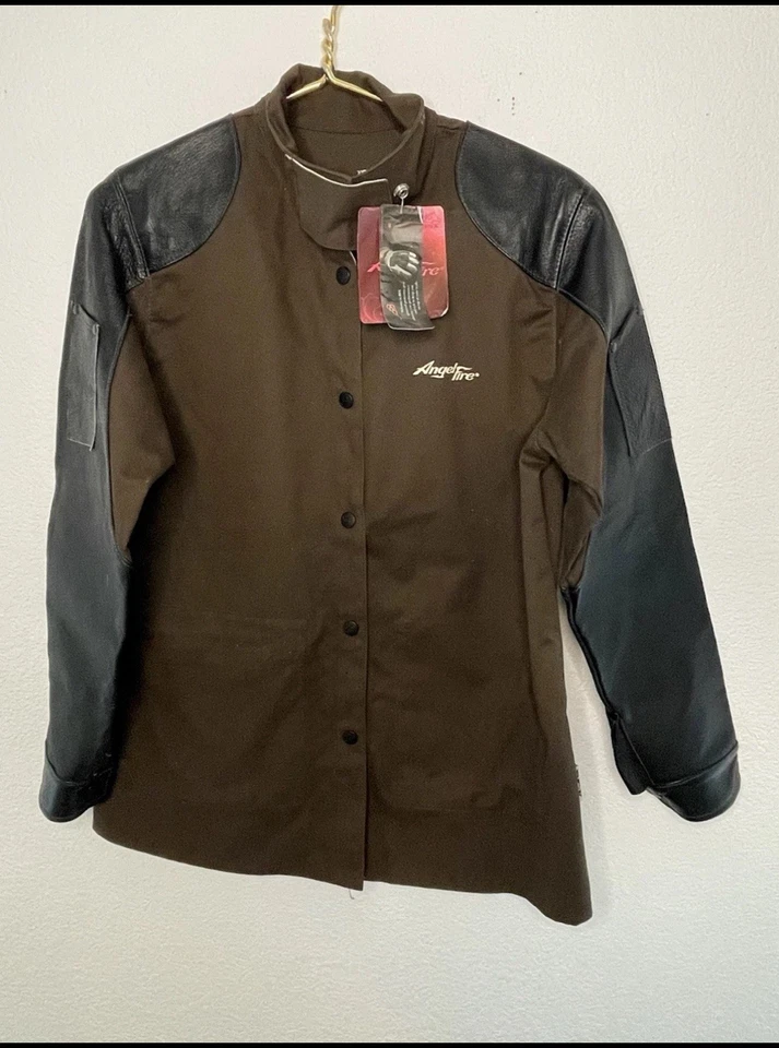 Chaqueta de soldadura para mujer talla pequeña nueva con etiquetas negra semental BW9C Foto 1 de 3